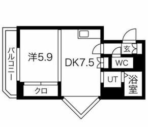 クイーンズ山の手の物件間取画像